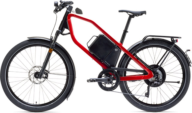 Van Moof S6 frame groen